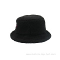 Custom Lambwool Bucket Cap hat